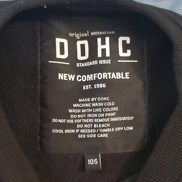 DOHC COLOR BLOCK LUXURY SWEATER / SWEATSHIRT - Picture 6 of 7